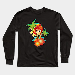 Beach Sunset Shimmer Long Sleeve T-Shirt